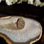 Pyrite Stone Ring - Image 4