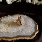 Pyrite Stone Ring