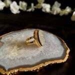 Pyrite Stone Ring - Image 3