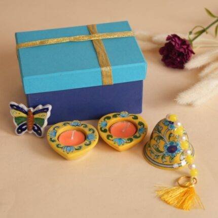 Blue Pottery Collection (10 Pcs)