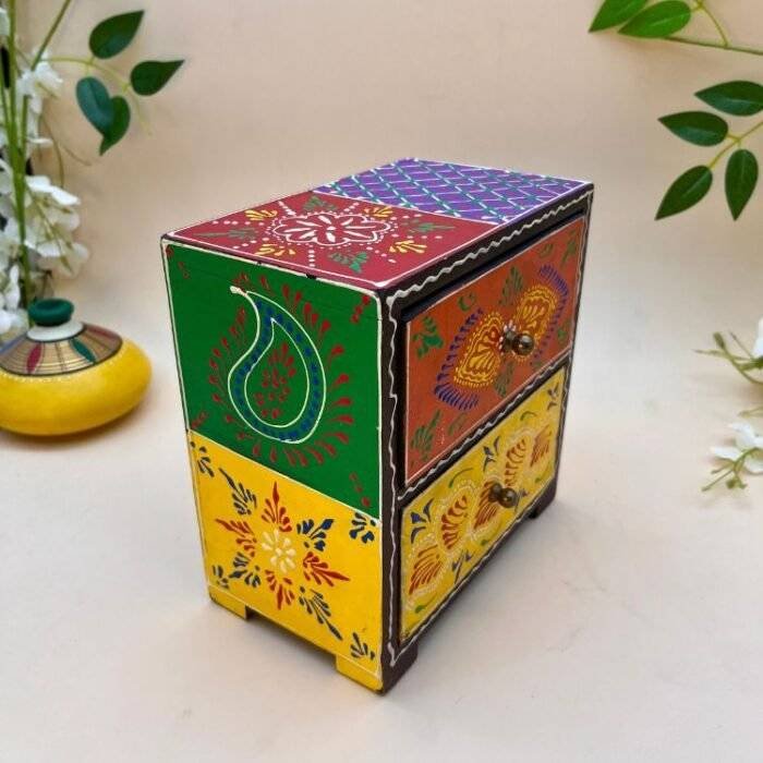 Wooden Drawer Box Decorative Multipurpose Box - Image 5