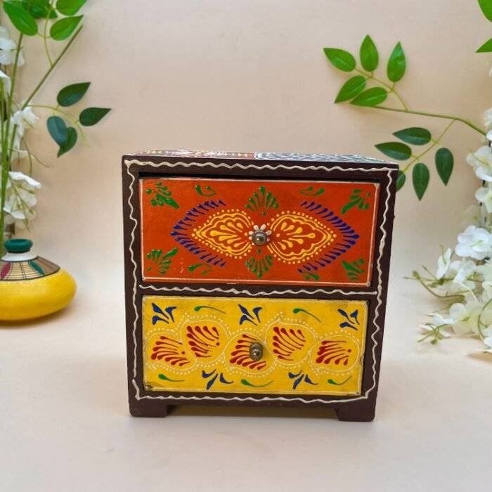 Wooden Drawer Box Decorative Multipurpose Box - Image 2