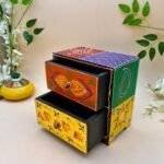 Wooden Drawer Box Decorative Multipurpose Box