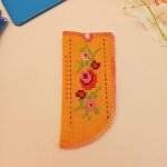 Jute Specs Sunglass Cover Orange - Image 3