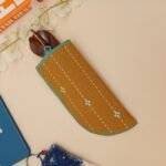 Jute Specs Sunglass Cover Beige Feather - Image 2