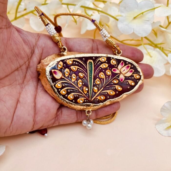 Meenakari Agate Mystique Necklace - Image 3