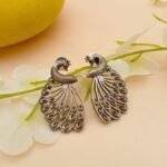 Peacock Inspired Earrings