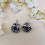 Two Black Swan Earrings