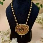 Rajputana Jewel Meenakari Agate Necklace