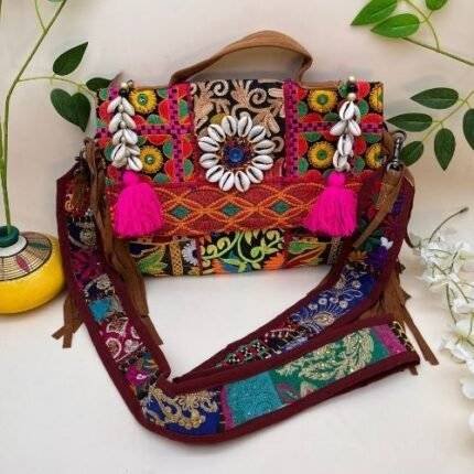 Tasseled Tales Banjara Bag