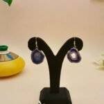 Glam Druzy Agate Slice Earring Set - Image 3