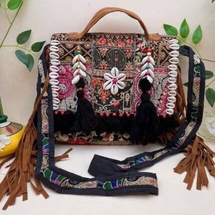 Black Mirage Banjara Bag