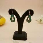 Crystal Flair Druzy Agate Slice Earring Set - Image 4