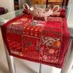Elegant Rajasthani Patchwork Table Runner