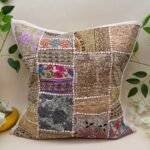 Handcrafted Harmony Cushion Cover Set of 5 (16 x 16 in) - Image 8