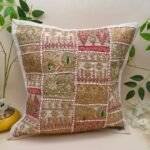 Handcrafted Harmony Cushion Cover Set of 5 (16 x 16 in) - Image 6
