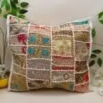 Handcrafted Harmony Cushion Cover Set of 5 (16 x 16 in) - Image 4