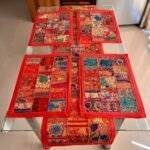 Heritage Threads Table Runner and 4 Mats Set