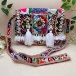 White Gypsy Banjara Bag