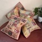 Beige Breeze Cushion Cover Set of 5 (16 x 16 in)