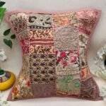 Beige Breeze Cushion Cover Set of 2 (16 x 16 in) - Image 2