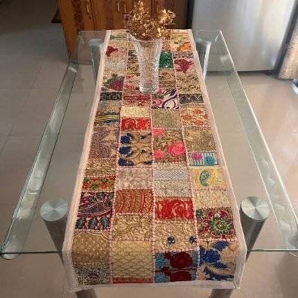 Blush Petal Path Table Runner