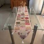 Ivory Elegance Spread Table Runner and 6 Mats Set - Image 6