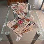 Ivory Elegance Spread Table Runner and 6 Mats Set - Image 3