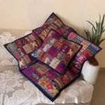 Mahal Embroidery Cushion Cover Set of 5 (16 x 16 in) - Image 2