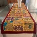 Mango Yellow Muse Table Runner Large