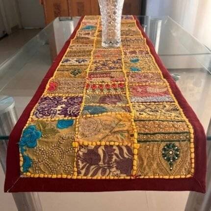 Mango Yellow Muse Table Runner Large