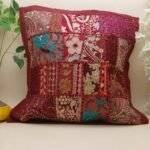 Rangoli Bliss Cushion Cover Set of 2 (16 x 16 in) - Image 2