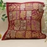 Rangoli Bliss Cushion Cover Set of 5 (16 x 16 in) - Image 6
