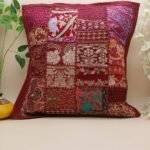 Rangoli Bliss Cushion Cover Set of 5 (16 x 16 in) - Image 4