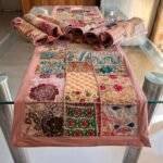 Rangoli Radiance Table Runner and 6 Mats Set - Image 3