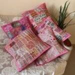 Regal Raga Cushion Cover Set of 5 (16 x 16 in) - Image 2