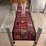 Royal Maroon Grace Table Runner Large - Image 4