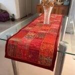 Royal Red Mehfil Table Runner Large - Image 2