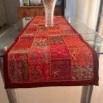 Royal Red Mehfil Table Runner Large - Image 4