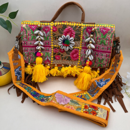 Saffron Spice Banjara Bag