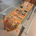 Sunshine Yellow Charm Table Runner and 6 Mats Set - Image 4