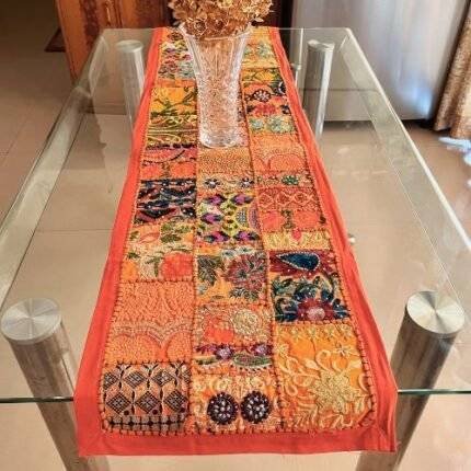 Desert Harmony Table Runner Orange Medium