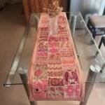 Sand Serenity Table Runner Beige