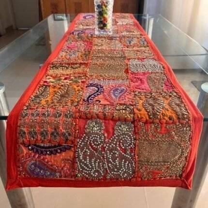Amber Horizon Table Runner
