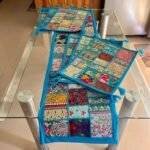 Chic Horizons Table Runner and 6 Mats Set - Image 2