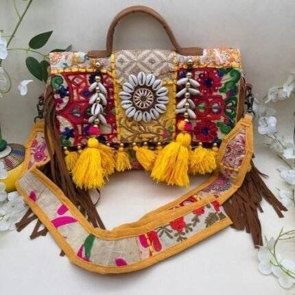 Dune Blossom Banjara Bag