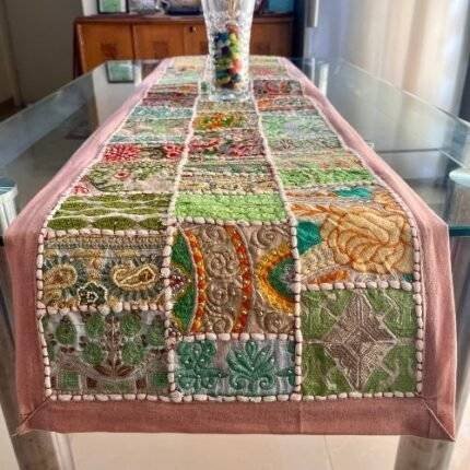 Gilded Pathway Table Runner