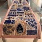 Ivory Blossoms Table Runner