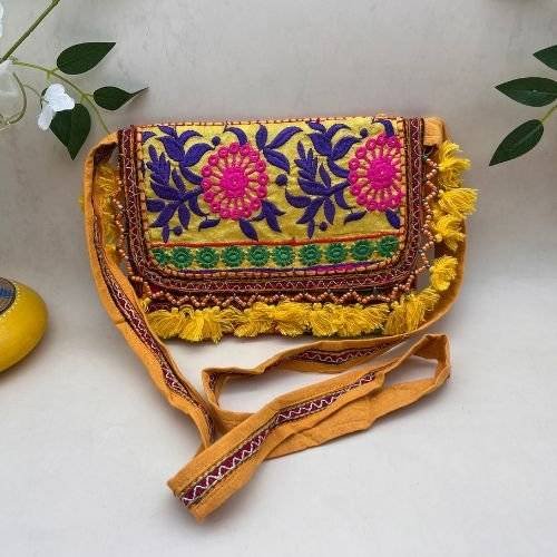 Nomad Essence 1 Nomad Essence Banjara Sling Bag - Image 1