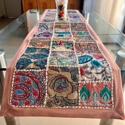 Serene Hues Table Runner